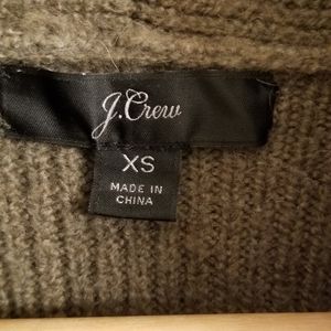 J Crew double-breasted shawl-collar cardigan